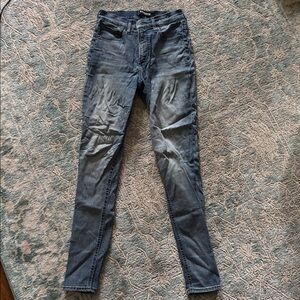 Express Stretch Denim Perfect Jean pant/legging. High rise. Size 2 regular.